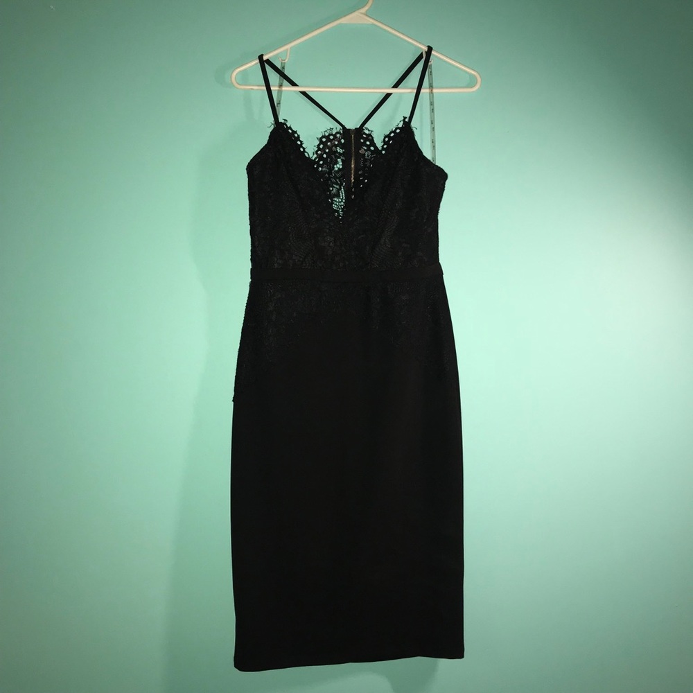 Knee Length Black Dress